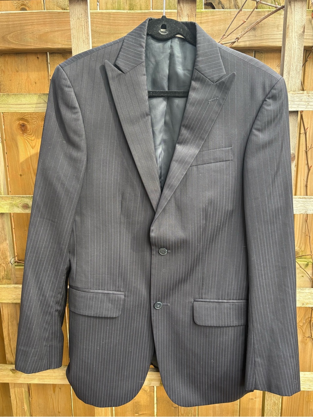 Kenneth Cole Pinstripe Blazer